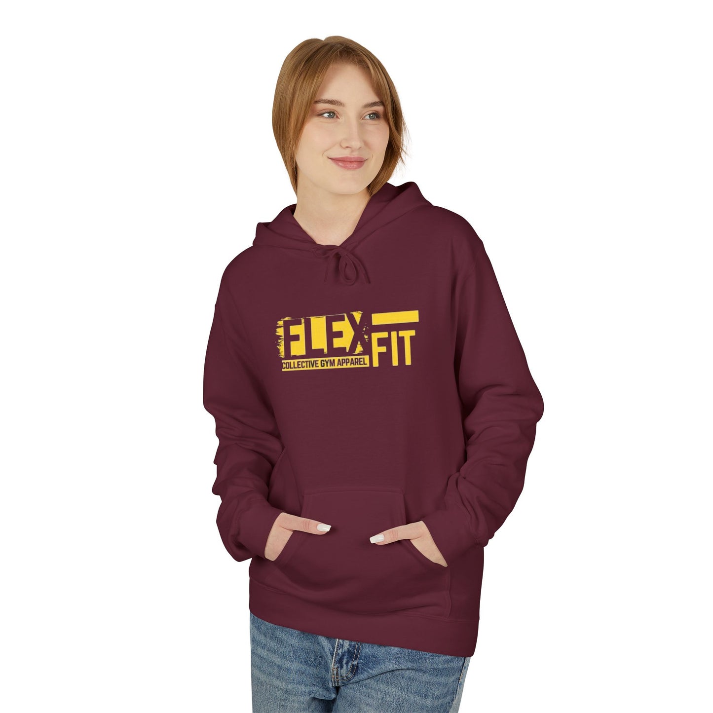 FFC MAROON LOGO Unisex Midweight Softstyle Fleece Hoodie