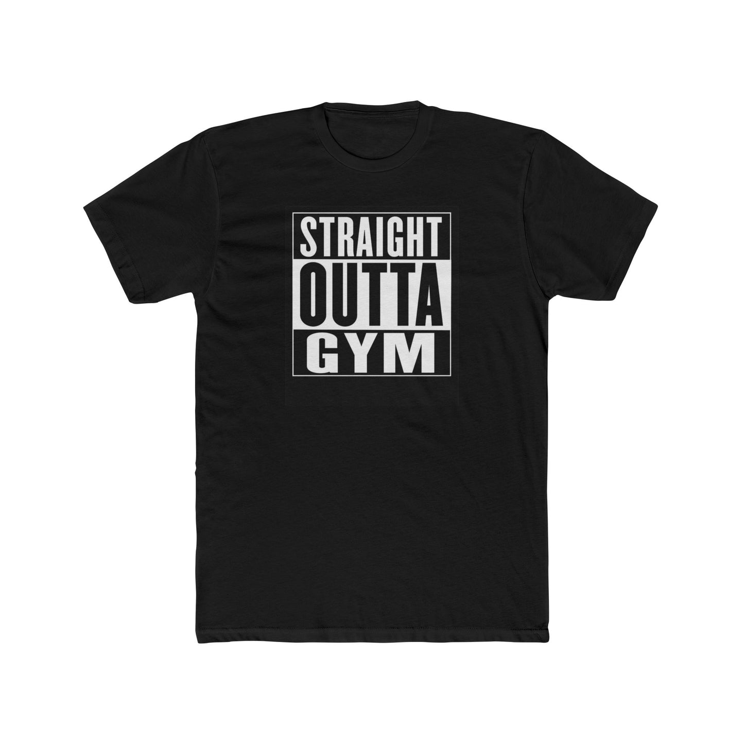 FFC STRAIGHT OUTTA GYM Unisex Cotton Crew Tee