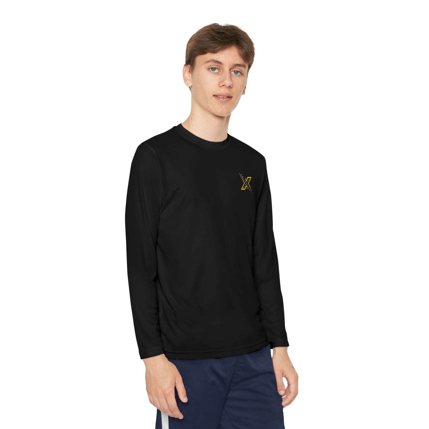 FFC XLOGO Youth Long Sleeve Competitor Tee