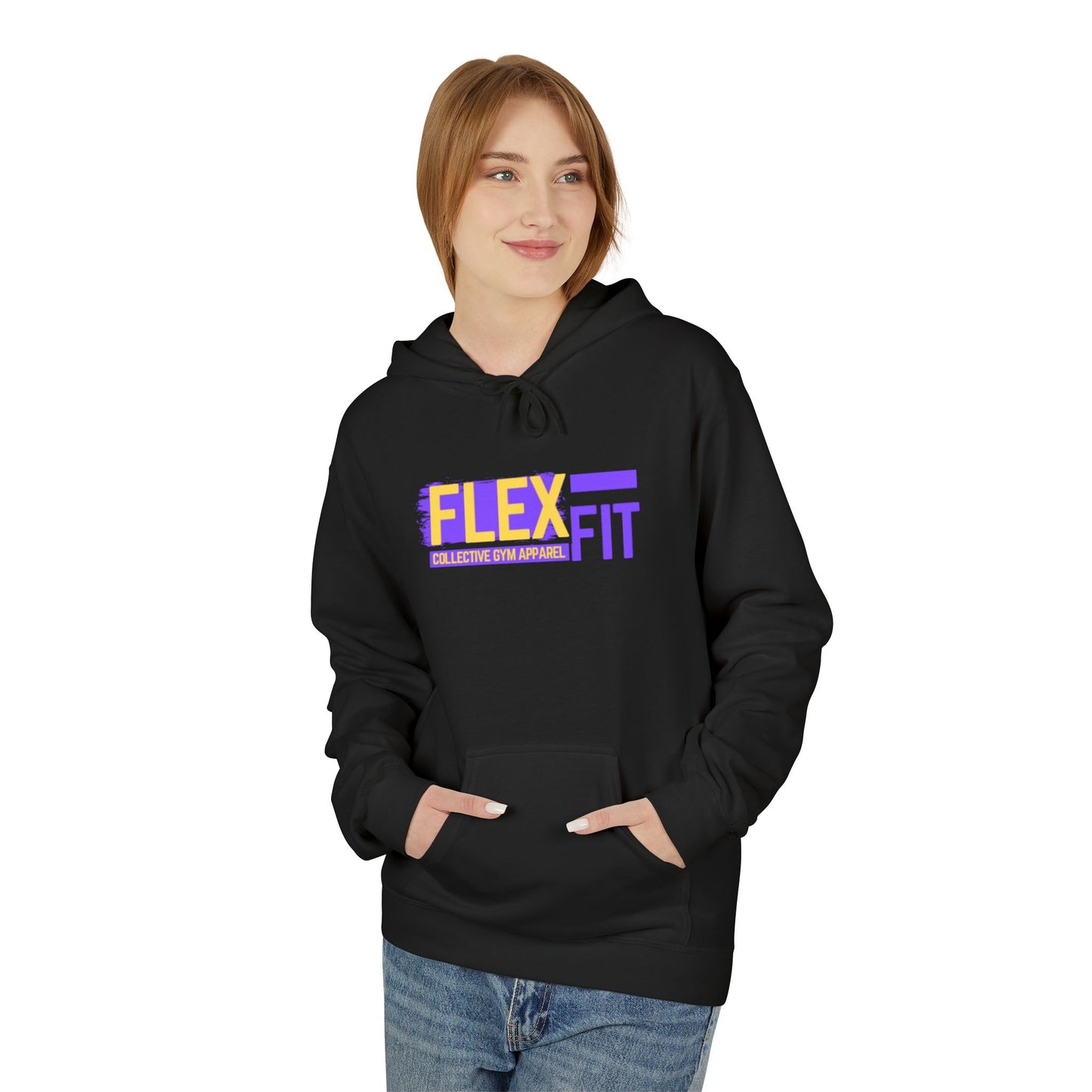 FFC PURPLE LOGO Unisex Midweight Softstyle Fleece Hoodie