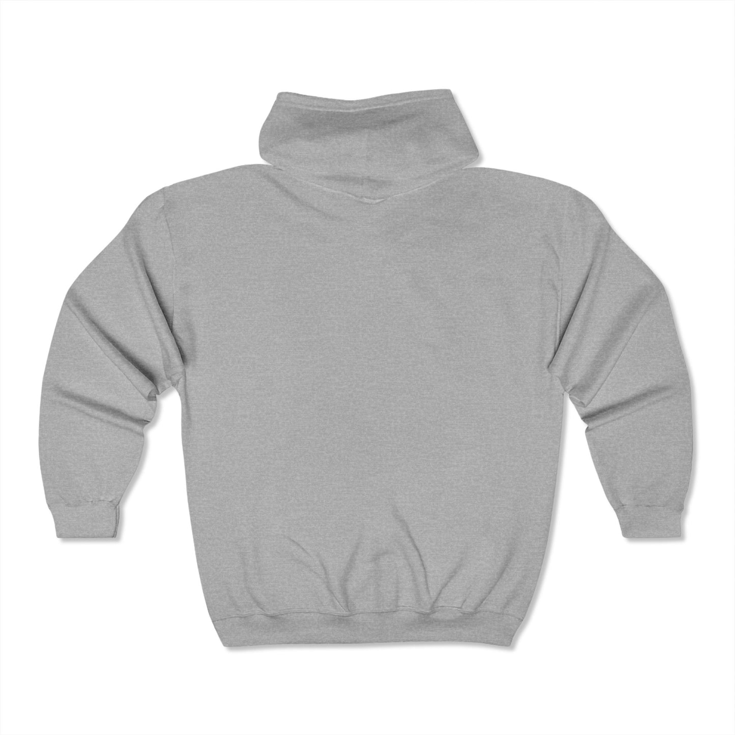 FFC GREY ZIP LOGO Unisex Heavy Blend™ Full Zip Hooded Sweatshirt