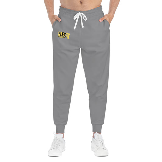 FFC LOGO GREY Athletic Joggers (AOP)