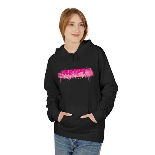 FFC PINK PAINT LOGO Unisex Midweight Softstyle Fleece Hoodie