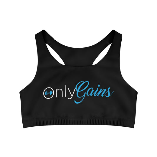 FFC ONLY GAINS BRA Seamless Sports Bra (AOP)